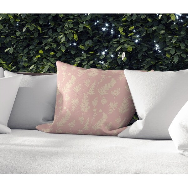 Blush outdoor pillow on sale